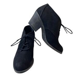 Rocket Dog Sandi Block Heel Ankle Boots Womens Size 9 New Black Heel Height 3”